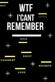 WTF Is My Password: note book to save anythings with nice cover and lined paper