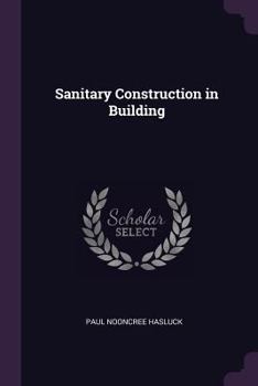 Paperback Sanitary Construction in Building Book