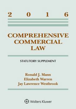 Paperback Comprehensive Commercial Law: 2016 Statutory Supplement Book