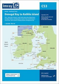 Imray Chart C53: Donegal Bay to Rathlin Island (C Charts)