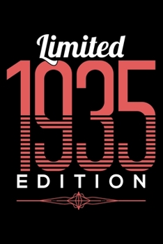 LIMITED 1935 EDITION: Dot Grid Journal, Diary, Notebook, 6x9 inches with 120 Pages.