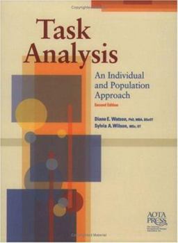 Paperback Task Analysis: An Individual and Population Approach, Second Edition Book
