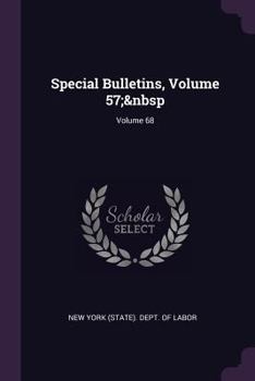 Paperback Special Bulletins, Volume 57; Volume 68 Book