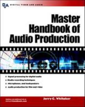 Paperback Master Handbook of Audio Production Book