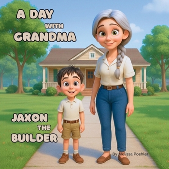 Paperback A Day with Grandma - Jaxon the Builder: Building Confidence, Creativity, and Responsibility Through Imaginative Play Book