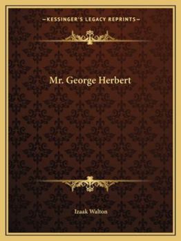 Paperback Mr. George Herbert Book