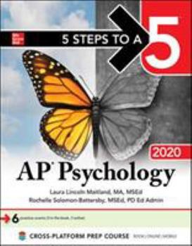 Paperback 5 Steps to a 5: AP Psychology 2020 Book