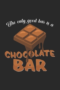 Paperback Chocolate Bar: 6x9 Chocolate - grid - squared paper - notebook - notes Book