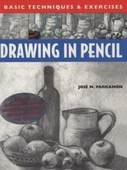 Paperback Drawing in Pencil: Basic Techniques and Exercises Series Book