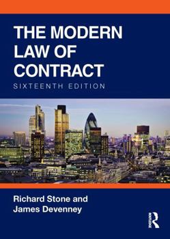 Paperback The Modern Law of Contract Book