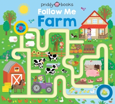 Maze Book: Follow Me Farm - Book  of the Finger Mazes