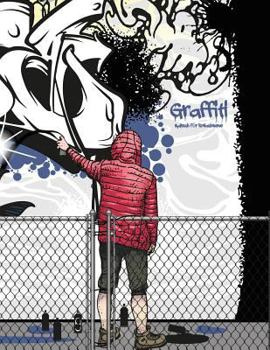 Paperback Malbuch mit Graffiti für Erwachsene 1 [German] Book