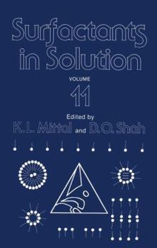 Hardcover Surfactants in Solution: Volume 11 Book