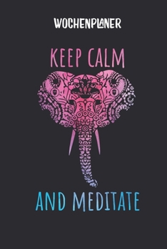 Wochenplaner mit Ganesha Mandala für Meditation: Terminplaner I DIN A5 I 120 Seiten I universaler Wochenkalender I Organizer I Kalender (Mandala Wochenplaner) (German Edition)