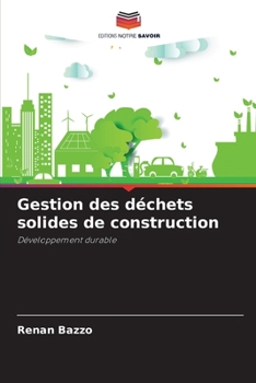 Paperback Gestion des déchets solides de construction [French] Book