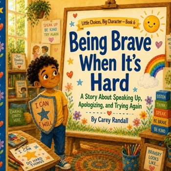 Paperback Being Brave When It's Hard: A Story About Speaking Up, Apologizing, and Trying Again Book