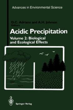 Paperback Acidic Precipitation: Biological and Ecological Effects Book