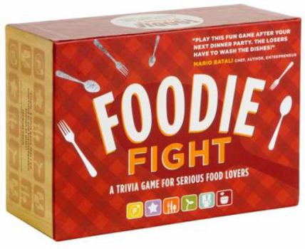 Foodie Fight: A Trivia Game with Gameboard and Cards (Food Lover Gifts, Food Trivia Game, Trivia Game for Teens and Adults) [With 6 Gameboards, Dice,