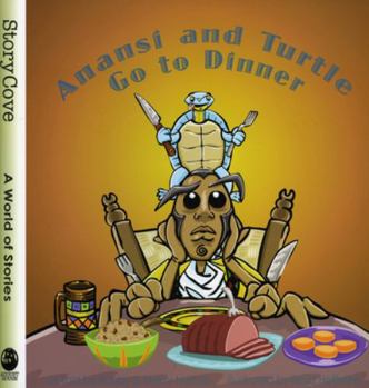 Paperback Anansí and Turtle Go to Dinner Book