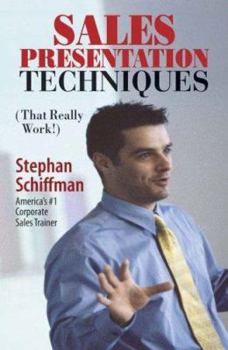 Paperback Sales Presentation Techniques: That Really Work! Book