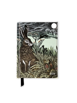 Misc. Angela Harding: Hidden Hares 2026 Luxury Pocket Diary Planner - Week to View Book