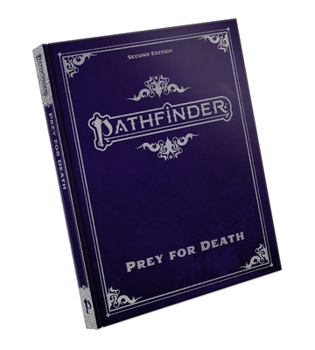 Hardcover Pathfinder Adventure: Prey for Death Special Edition (P2) Book