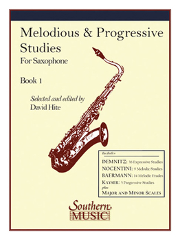 Paperback Melodious and Progressive Studies, Book 1: Saxophone Book