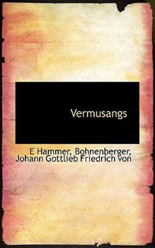 Paperback Vermusangs [German] Book