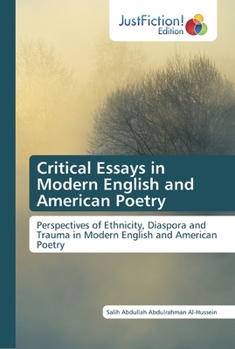 Paperback Critical Essays in Modern English and American Poetry Book