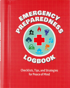 Hardcover Emergency Preparedness Logbook Book