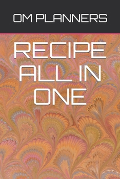 Paperback Recipe All in One Book
