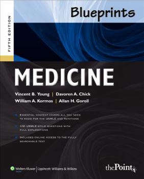 Paperback Blueprints Medicine Book
