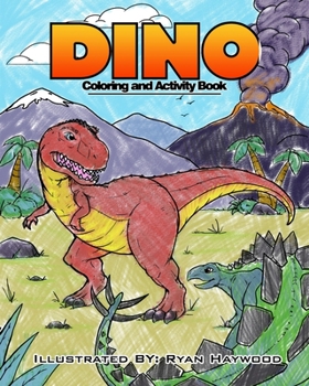 Paperback Dino: Coloring and Activity Book