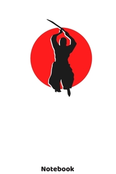 Paperback Ninja Notebook: Ninja Writing Book - 120 ruled Pages 6'x9'. Journal for Ninjas. Writing Book for your Parcours training, your notes at Book