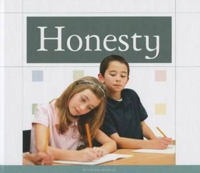 Honesty - Book  of the Values to Live By