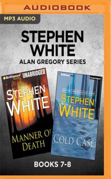MP3 CD Stephen White Alan Gregory Series: Books 7-8: Manner of Death & Cold Case Book
