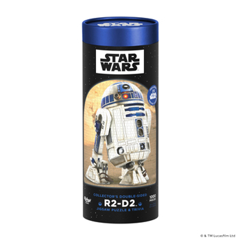 Star Wars R2-D2 Jigsaw Puzzle and Trivia: 1000 Pieces