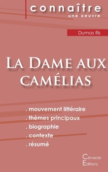 Paperback Fiche de lecture La Dame aux camélias de Dumas fils (Analyse littéraire de référence et résumé complet) [French] Book
