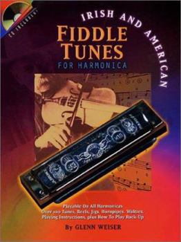 Paperback Irish and American Fiddle Tunes for Harmonica [With CD (Audio)] Book