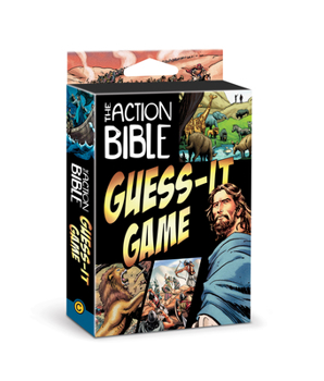 Hardcover The Action Bible Guess-It Game Book