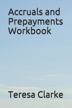 Paperback Accruals and Prepayments Workbook Book