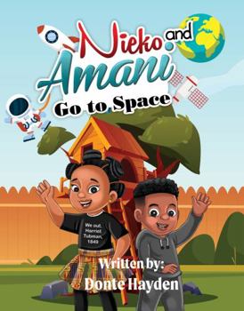 Paperback Nieko and Amani Go to Space Book