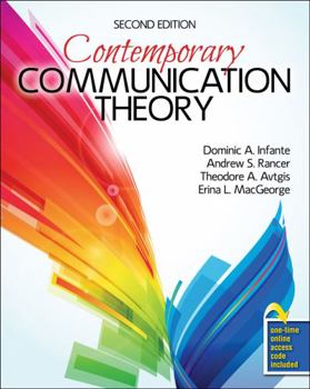 Paperback Contemporary Communication Theory Book