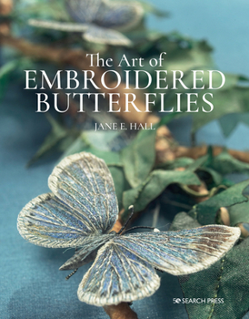 Paperback The Art of Embroidered Butterflies Book