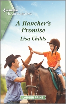 Mass Market Paperback A Rancher's Promise: A Clean Romance [Large Print] Book