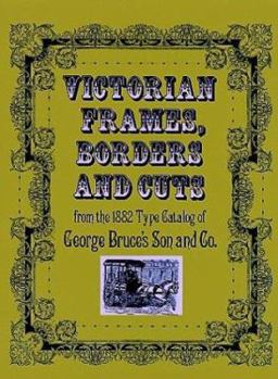 Paperback Victorian Frames, Borders and Cuts Book