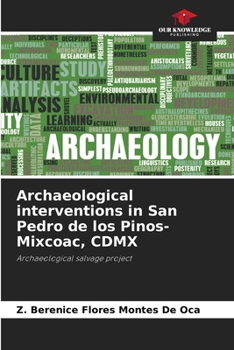 Paperback Archaeological interventions in San Pedro de los Pinos-Mixcoac, CDMX Book