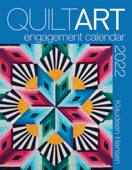 Spiral-bound 2022 Quilt Art Engagement Calendar Book