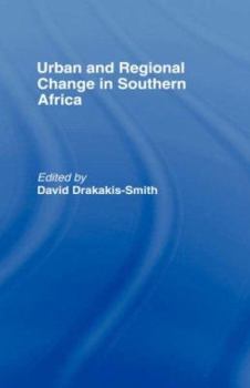 Hardcover Urban and Regional Change in Southern Africa Book