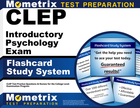 CLEP Introductory Psychology Exam Flashcard Study System: CLEP Test Practice Questions and Review for the College Level Examination Program